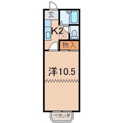 カーサＭIIの物件間取画像